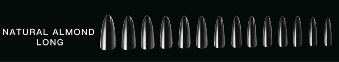 Gel tips Almond Medium